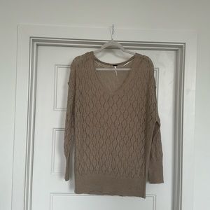 Free people knit sweater